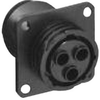 Circular Connector Receptacle, Size 17, 3 Position, Panel; Product Range Amp - Te Connectivity - 19H3632 - Newark, An Avnet Company
