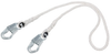 Protecta PRO White Lanyard - 6 ft Length - 840779-01167 - 840779-01167 - R. S. Hughes Company, Inc.