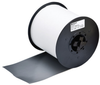 Brady B-595 Gray Indoor / Outdoor Vinyl Thermal Transfer Continuous Thermal Transfer Printer Label Roll - 4 in Width - 100 ft Length - 113218 - 754473-98551 - R. S. Hughes Company, Inc.