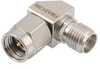 Miter RA 2.92mm Male (Plug) to 2.92mm Female (Jack) Adapter, Passivated Stainless Steel Body, 1.25 VSWR - FMAD1206 - Fairview Microwave Inc.