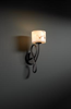 FAL-8911-45-DBRZ Sconces-Single Glass - 494971 - Capital Lighting, Inc.