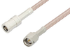 SMA Male to SMB Plug Cable 6 Inch Length Using RG316-DS Coax - PE33657-6 - Pasternack
