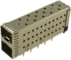 Connector, Sfp+, Receptacle, 40 Position, Press Fit; Connector Type Te Connectivity - 20X5352 - Newark, An Avnet Company