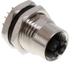 Sensor Conn, M12, 8Pos, Rcpt, Panel; Product Range Norcomp - 62AJ7479 - Newark, An Avnet Company