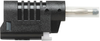 4Mm Banana Plug, Stacking, 36A, Black; Gender Pomona - 25AC2367 - Newark, An Avnet Company