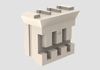CABLE SIDE HOUSING - 2.0MM - G862H031TEU - Amphenol Communications Solutions