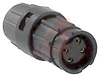 Connector; #20; Solder Cup; 4; Socket; Gold over Nickel 600 V - 70025456 - Allied Electronics, Inc.