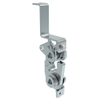 Rotary Push-to-Close Latch, Large Size, Single Stage, Bottom with bracket, 1/4-20 Thread, Steel, Zinc Plate, Bright Chromate, Bright - R4-30-21-502-10 - Southco