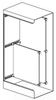 Rack/Cabinet Panel -- WA60P24F2
