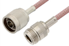 N Male to N Female Cable 36 Inch Length Using RG142 Coax - PE3996-36 - Pasternack