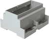 Din Rail Enclosure, Pc, Grey; Enclosure Type Camdenboss - 76R0233 - Newark, An Avnet Company