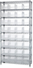 Open Wire Shelving, 9Shelves, 32Bin, Clr; Shelving Unit Type Quantum Storage - 42AC8585 - Newark, An Avnet Company