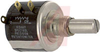 Pot;Wirewound;Rest 10 Kilohms;Panel;5 Turns;Pwr-Rtg 1.5W;Shaft Dia 0.2497in - 70219087 - Allied Electronics, Inc.