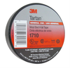 3M Tartan 1710 Black Vinyl Electrical Insulating Tape - 3/4 in Width x 60 ft Length - 7 mil Thick - Electrically Insulating - 60160 - 051128-60160 - R. S. Hughes Company, Inc.