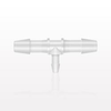 T Reducer Connector, Barbed, Natural - 61865 - Qosina Corp.