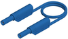 Test Lead, 4Mm Banana Plug, Blue, 2M; Test Connector Type A Hirschmann Test And Measurement - 71AC0991 - Newark, An Avnet Company