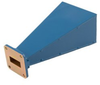 WR-90 Waveguide Standard Gain Horn Antenna With UG-135/U Flange, 15 dBi Gain and 8.2 GHz to 12.4 GHz -- FM9856B-15