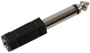 Adapter, 6.35Mm Plug-3.5Mm Rcpt; Audio Video Connector A Multicomp Pro - 69AC6431 - Newark, An Avnet Company