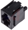 Jack; PCB Mounted Jack; 4; Polyester (PBT); Phosphor Bronze; 0.65 in. - 70042938 - Allied Electronics, Inc.