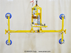 Four Pad Air Powered Vacuum Lifter with Powered Tilt - AT50M4-86-2/44 - ANVER Corporation