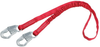 Protecta PRO-Stop Red Shock-Absorbing Lanyard - 6 ft Length - 840779-01408 - 840779-01408 - R. S. Hughes Company, Inc.