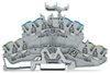 Double-deck terminal block - Ground terminal block - Through terminal block - 2002-2447 - WAGO