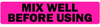 Mix Well Before Using Veterinary Label - LV-VET-128 - LabelValue