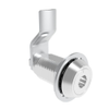VISE ACTION® Compression Latch, Large Size, 8 mm Hex Recess, Aluminum Alloy, Powder Coated, Clear, 28 mm  Grip - E3-106-0406 - Southco