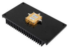 SMA Reflective SPDT GaN High Power PIN Diode Switch from DC to 18 GHz Rated at 10 Watts 50ns Speed with Heatsink - FMSW1107 - Fairview Microwave Inc.