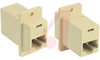 Modular Coupler; RJ45; Straight; Ivory - 70126095 - Allied Electronics, Inc.