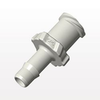 Female Luer Lock to Barb Connector, Natural - ALF51 - Qosina Corp.
