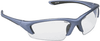 3M Nitrous Safety Glasses with Metallic Blue Frame and Clear -- 11713
