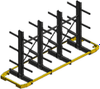 Very Narrow Aisle (VNA) Cantilever Racking - Image