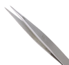 Excelta Three Star Utility Tweezers 0C - Straight Fine Point Tip - 0.01 in Tip Width - 3 1/2 in Length - 0.01 in Thick - EXCELTA 0C - R. S. Hughes Company, Inc.