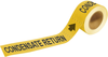 Brady Pipe Markers-To-Go B-736 Yellow Plastic Self-Adhesive Pipe Marker - 1 in Height - 8 in Length - Printed Msg = CONDENSATE RETURN - 20418 - 754473-20418 - R. S. Hughes Company, Inc.