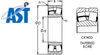 Ball and Roller Bearings - 23122CKW33 - AST Bearings LLC