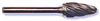 Round Nose Tree (Aluminum Cut) Bur - SF-14AL - Advanced Carbide Tool Company, Inc.