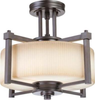 Semi-Flush Mts.-Drum Shade - 340318 - Light Center (The)