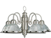 6427-5-65 Mid. Chandeliers-Glass Down - 741104 - Capital Lighting, Inc.