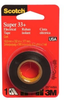 3M Scotch Super 33+ Black Insulating Tape - 3/4 in Width x 300 in Length - 7 mil Thick - Electrically Insulating - 03744 - 054007-03744 - R. S. Hughes Company, Inc.