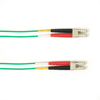 10m (32.8ft) LCLC GN OM1 MM Fiber Patch Cable INDR Zip OFNR -- FOCMR62-010M-LCLC-GN - Image