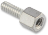 Screwlock, Receptacle, 4-40Unc, 12.7Mm; Accessory Type Amp - Te Connectivity - 23T9837 - Newark, An Avnet Company