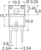 DIODE GEN PURP 600V 20A TO220FP -- 884-20ETF06FP - Image