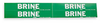 Self-Sticking Vinyl Pipe Marker - 7036-4 - Brady Corporation