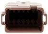 Rectangular Connectors, Heavy Duty - DT Series - DT04-12PD-B016 - LADD Distribution