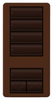 Master Control Switch - RKD-H4S-SI-E - Lutron Electronics Co., Inc.