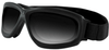 Bobster Bravo Ballistic Goggle with Black Frame and Clear - BBRA101 - Safety Glasses USA