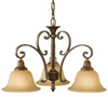 F2419/3FG/BRB Mid. Chandeliers-Glass Down - 405296 - Capital Lighting, Inc.