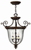 3713FB Foyer/Hall Lanterns-Glass w/Frame - 791603 - Capital Lighting, Inc.
