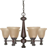 60-100 Mid. Chandeliers-Glass Up - 714734 - Capital Lighting, Inc.